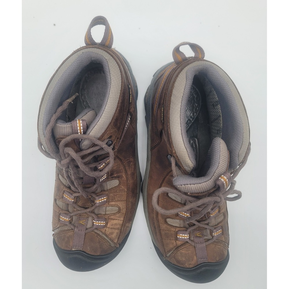Keen Hiking Boots Size 9 Brown Waterproof Trail Outdoor Shoes - Picture 6 of 7